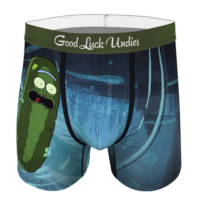 Men’s Rick and Morty, Pickle Rick Sewer Escape Underwear