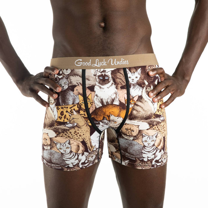 Men’s Social Cats Underwear