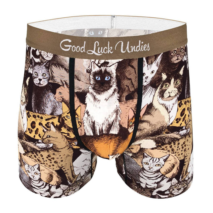 Men’s Social Cats Underwear