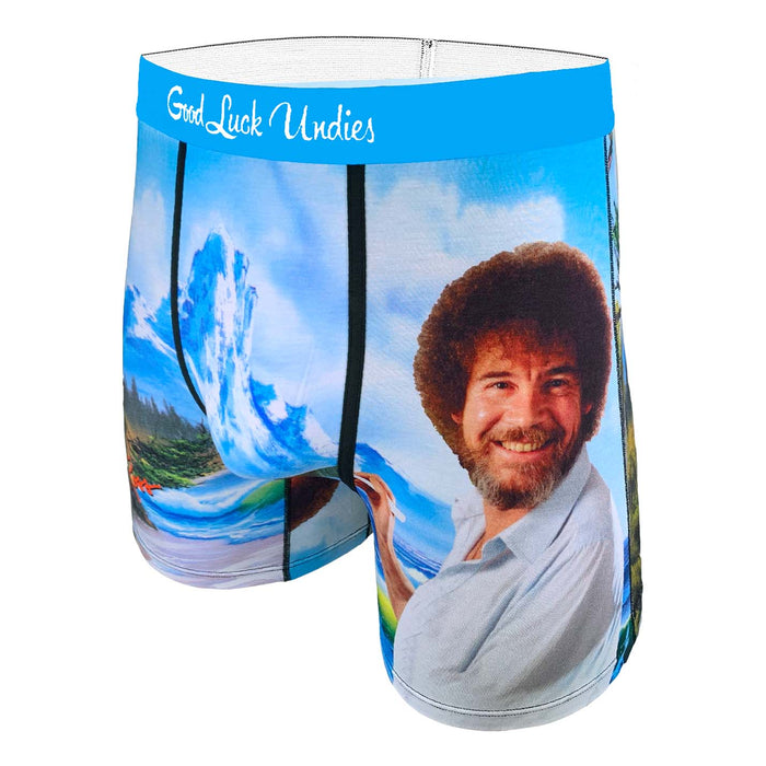 Men's Bob Ross, Happy Mountain Underwear