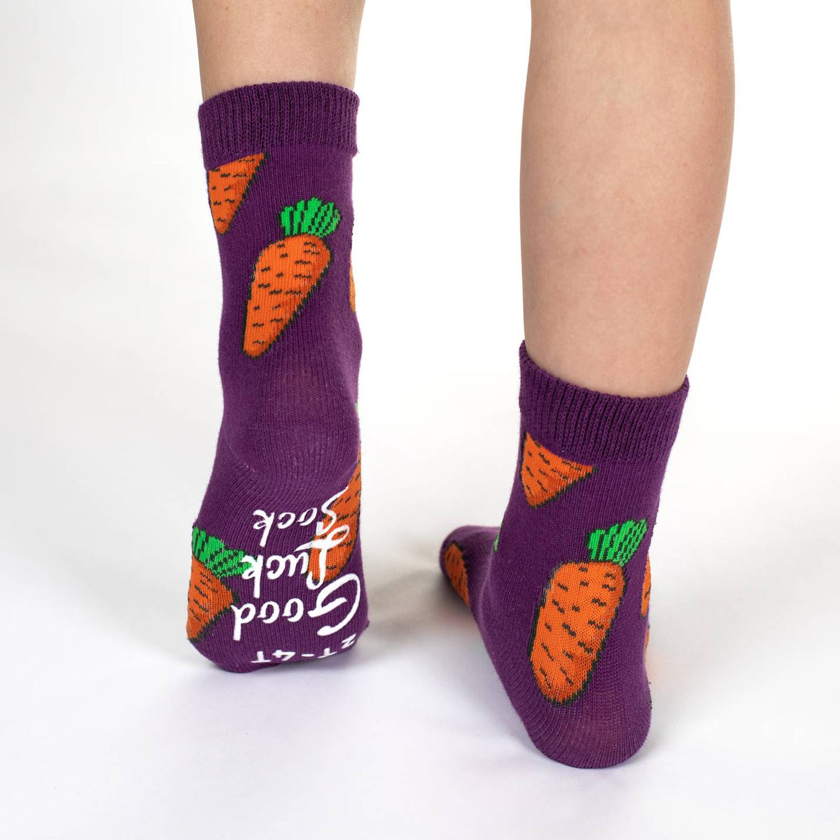 Bananas, Carrots and Watermelon Kids Socks