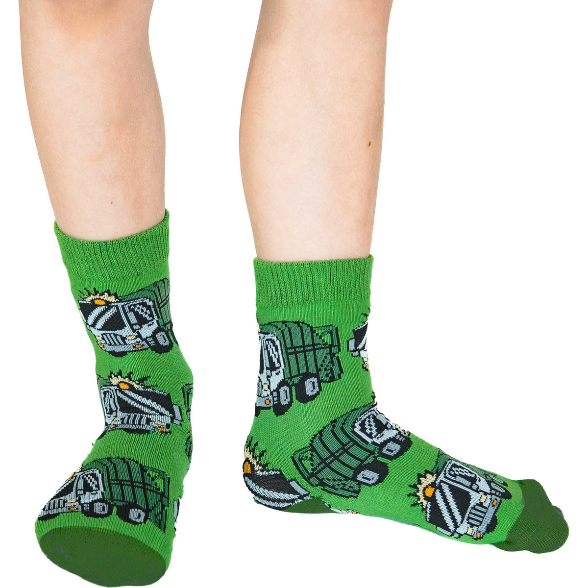 Trucks, Helicopters and Race Cars Kids Socks
