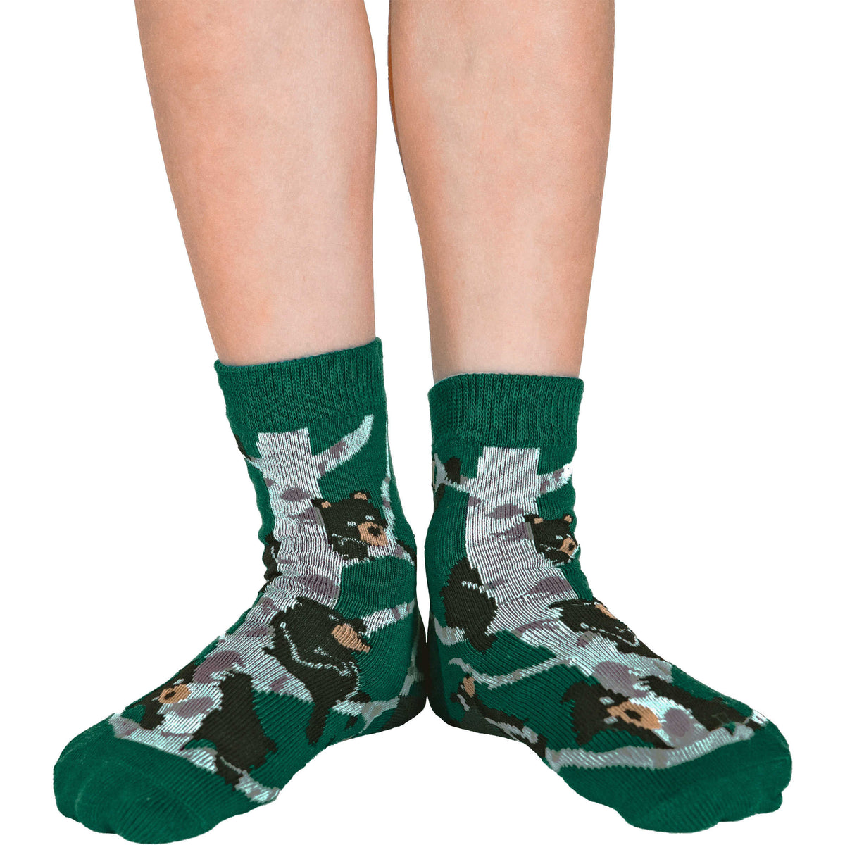 Bears, Cows and Elephants Kids Socks