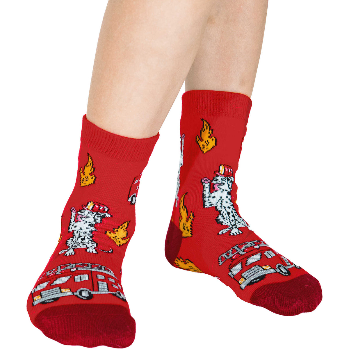 Astronaut, Fire Fighter and Police Dogs Kids Socks