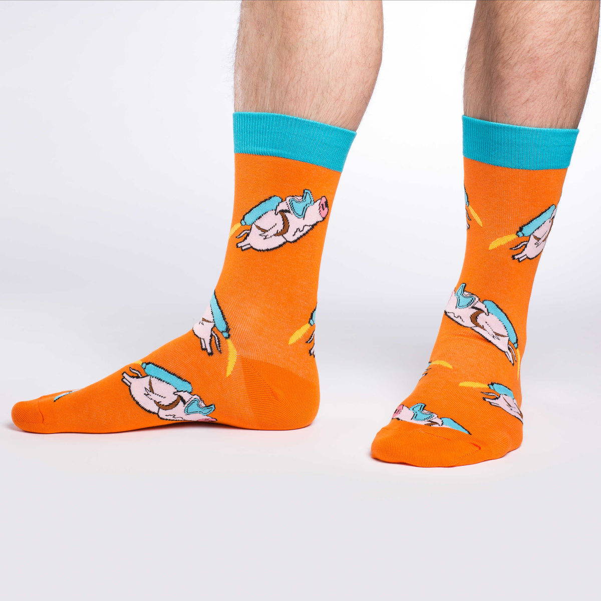 Men's Rocket Pigs Socks
