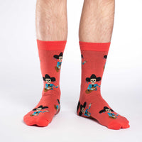 Men's Mariachi Skeleton Socks