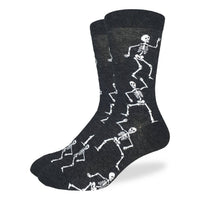 Men's Dancing Skeleton Halloween Socks