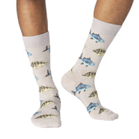 Men's Big & Tall School Of Fish Socks