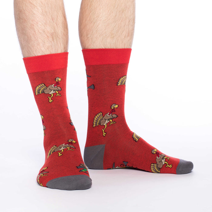 Men's Turkey Hunt Thanksgiving Socks