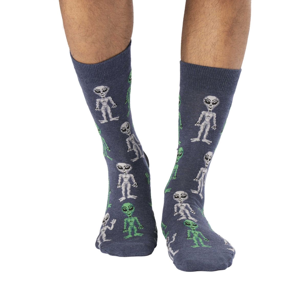 Men's Big & Tall Aliens Socks