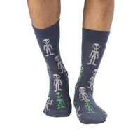 Men's Big & Tall Aliens Socks