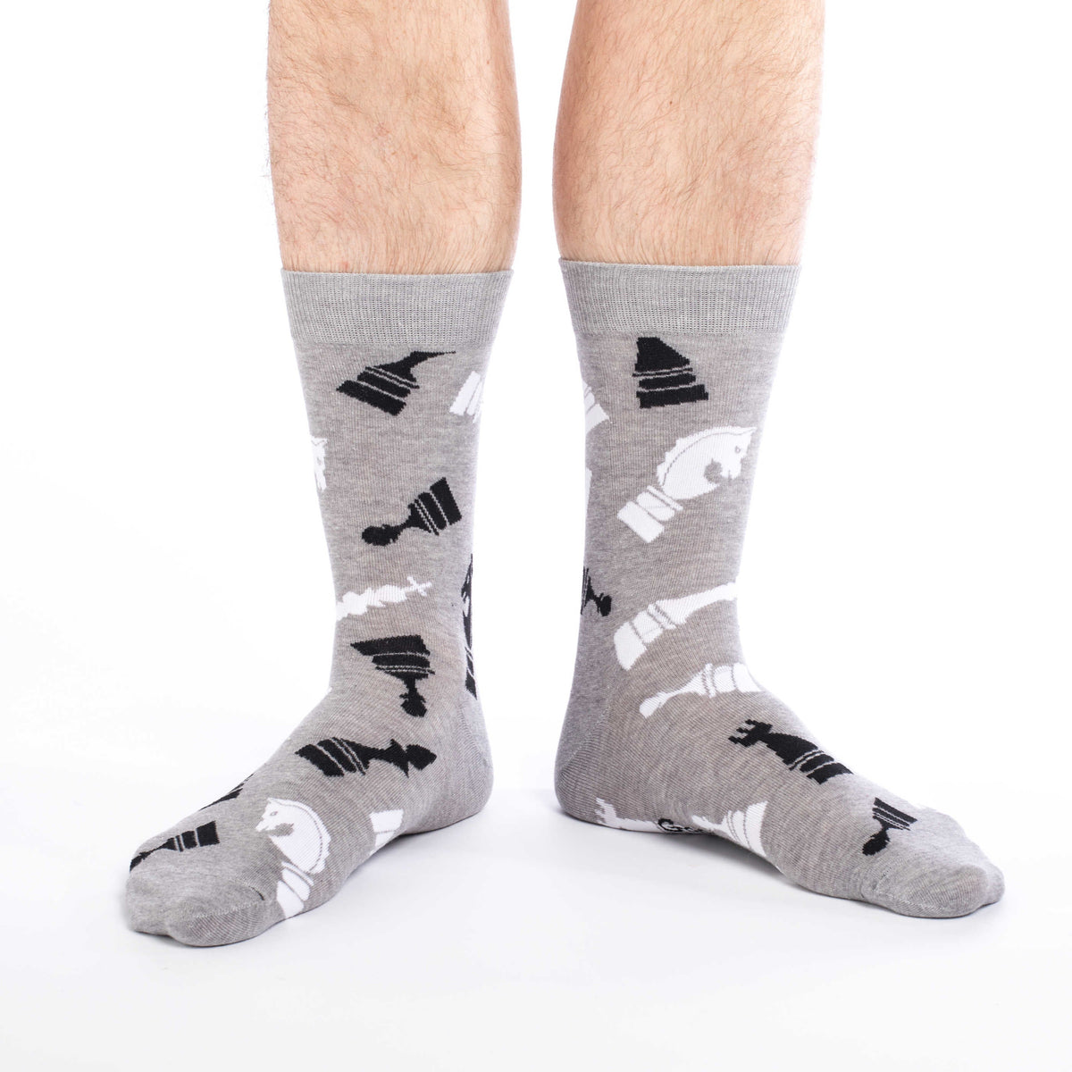 Men's Big & Tall Chess Socks