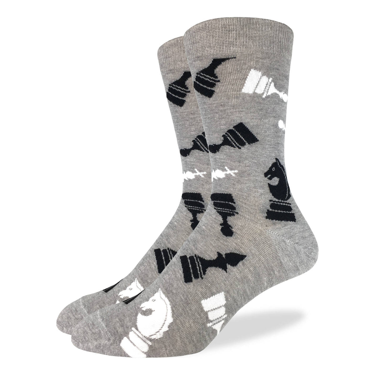 Men's Big & Tall Chess Socks