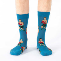 Men's Big & Tall Tyson Punch-Out!! Socks
