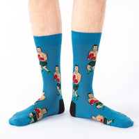 Men's Big & Tall Tyson Punch-Out!! Socks