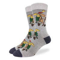 Men's Hiking Moose Socks