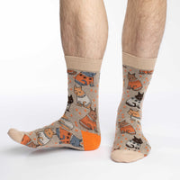 Men's Sweater Cats Socks