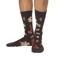 Men's Woodland Squirrel Socks