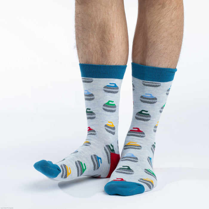Men's Big & Tall Curling Stones Socks