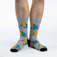 Men's Drama Masks Socks
