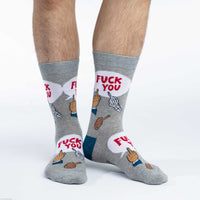 Men's Big & Tall F@*% You! Socks