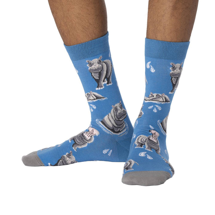 Men's Hippopotamus Socks