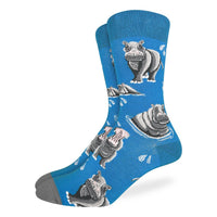 Men's Hippopotamus Socks