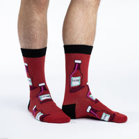 Men's Big & Tall Ketchup Socks