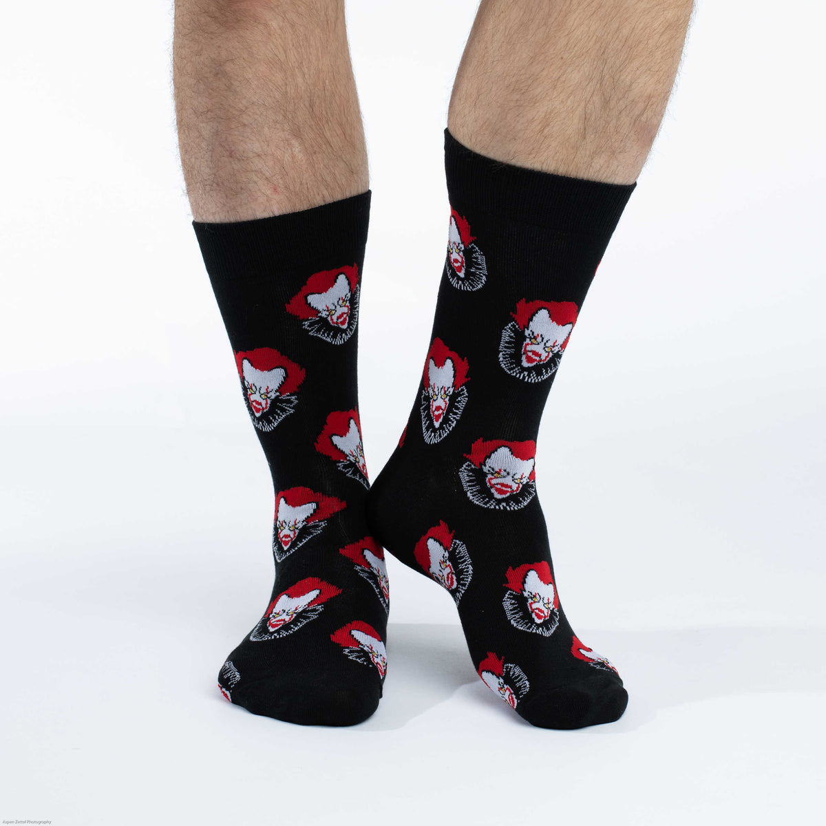 Men's Scary Clown Halloween Socks