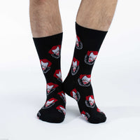 Men's Scary Clown Halloween Socks