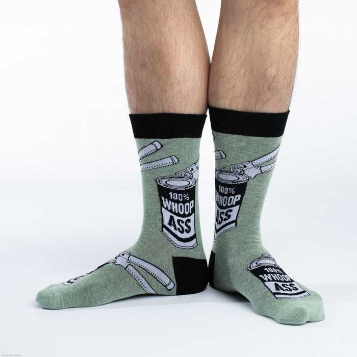 Men's Big & Tall A Can of Whoopass Socks