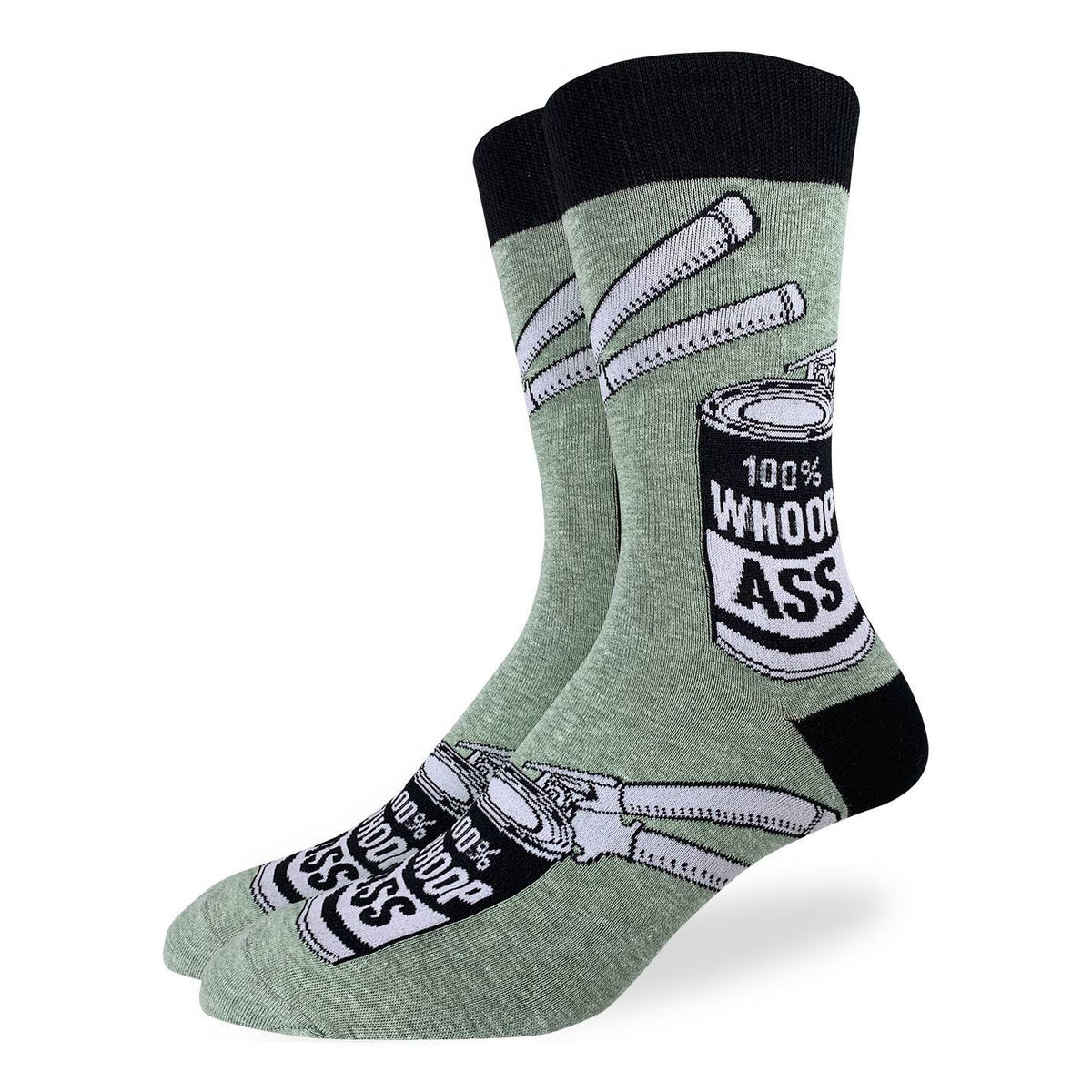 Men's Big & Tall A Can of Whoopass Socks