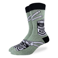 Men's Big & Tall A Can of Whoopass Socks