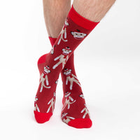 Men's Sock Monkeys Socks