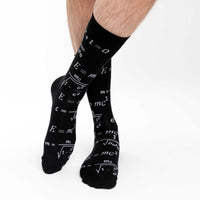 Men's Big & Tall Math Equations Socks