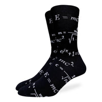 Men's Big & Tall Math Equations Socks