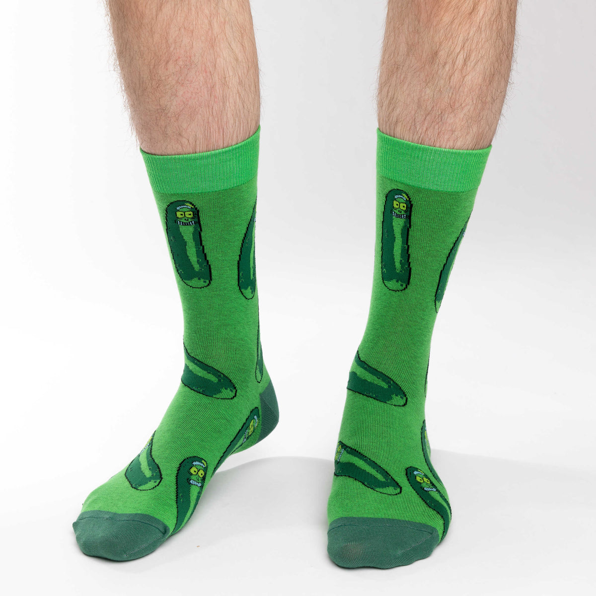 Men's Rick and Morty, Pickle Rick Socks