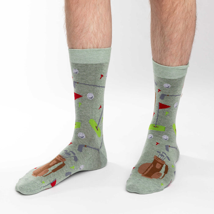 Men's Golf Green Socks