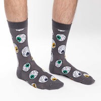 Men's Eyeballs Halloween Socks