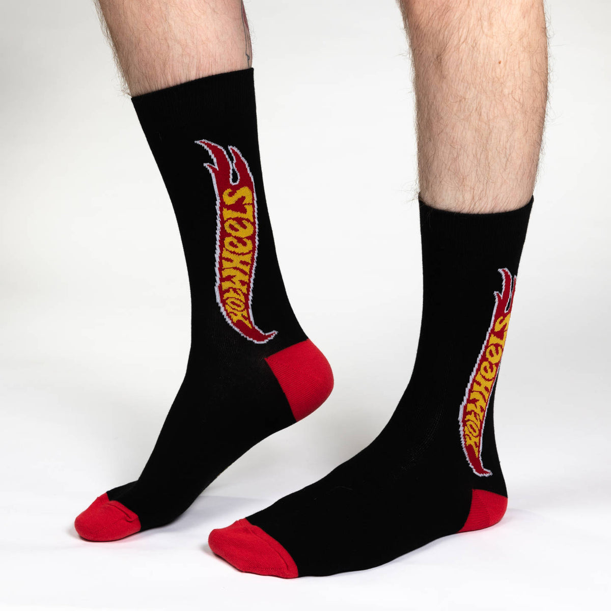 Men's Big & Tall Hot Wheels, Logo Socks