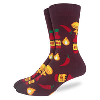 Men's Big & Tall Hot Sauce Socks