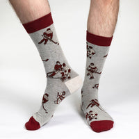 Men's Big & Tall Classic Hockey Socks