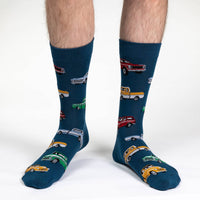 Men's Big & Tall Trucks Socks