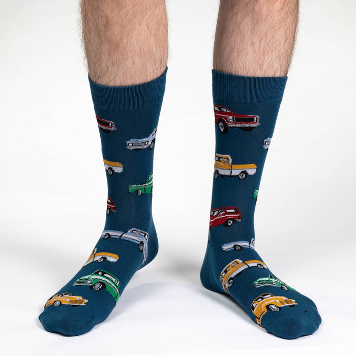 Men's Big & Tall Trucks Socks