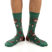 Men's Bob Ross, Faces Socks