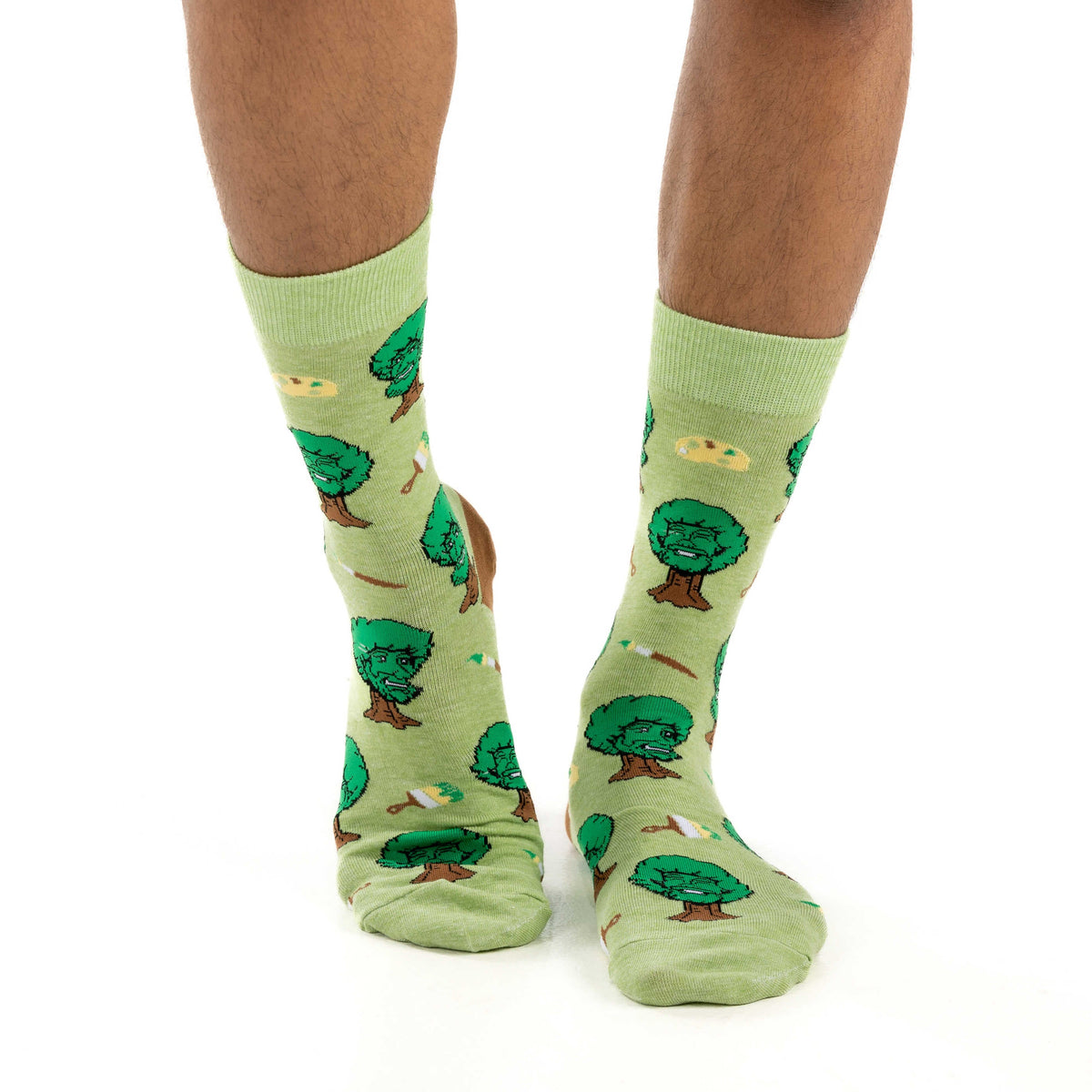 Men's Bob Ross, Happy Trees Socks