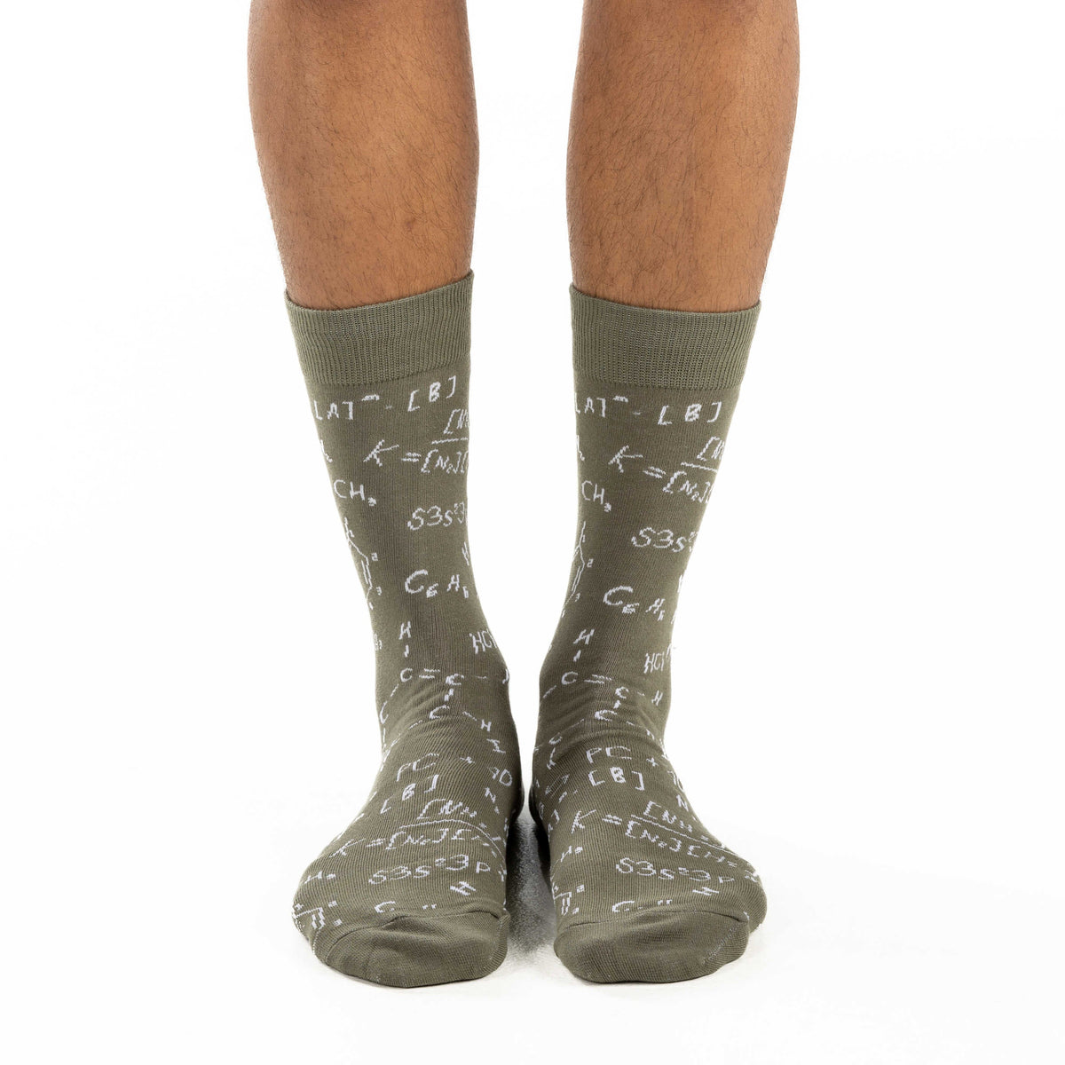 Men's Chemistry Formulas Socks