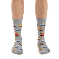 Men's Big & Tall Happy Camper Socks