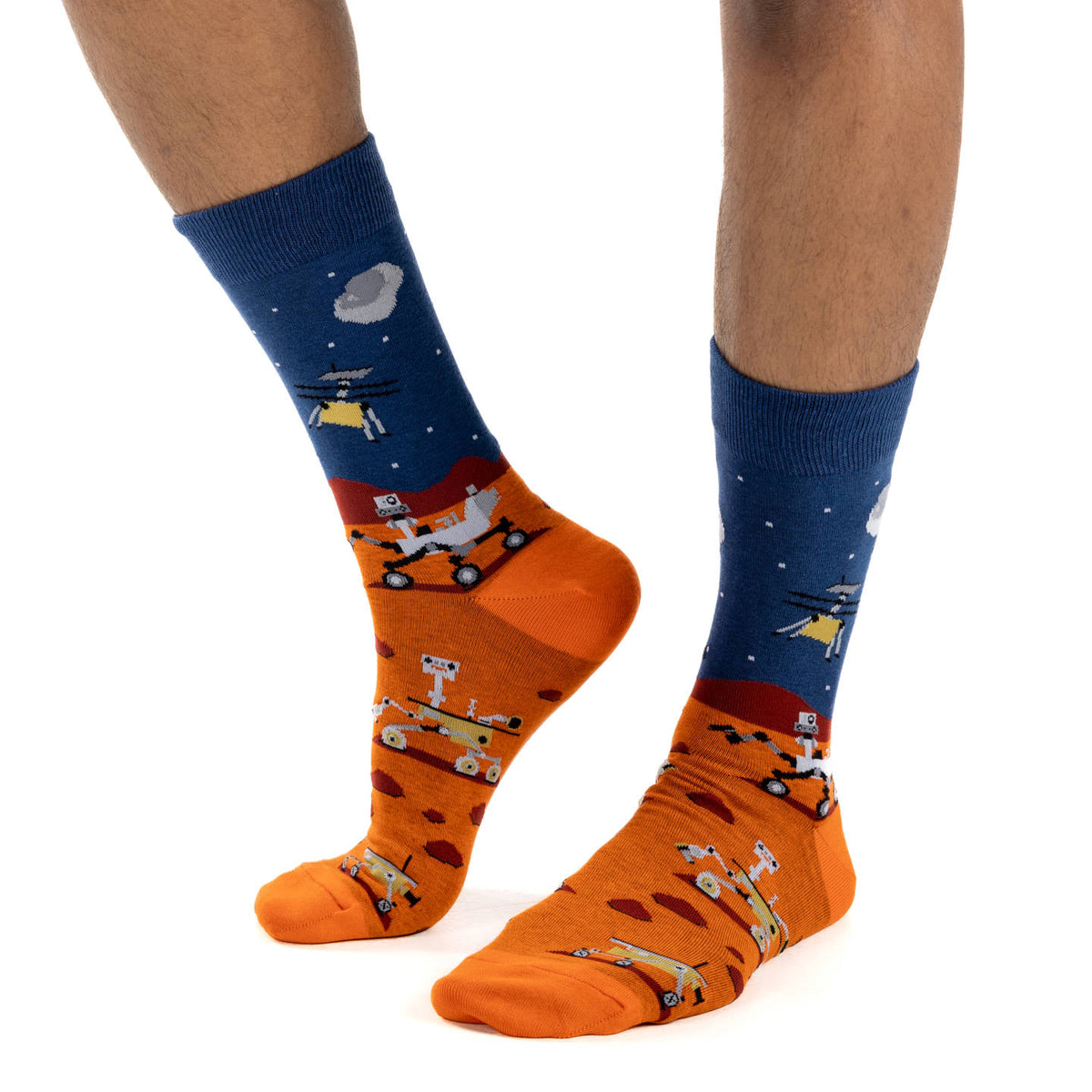 Men's Big & Tall Mars Rover Socks