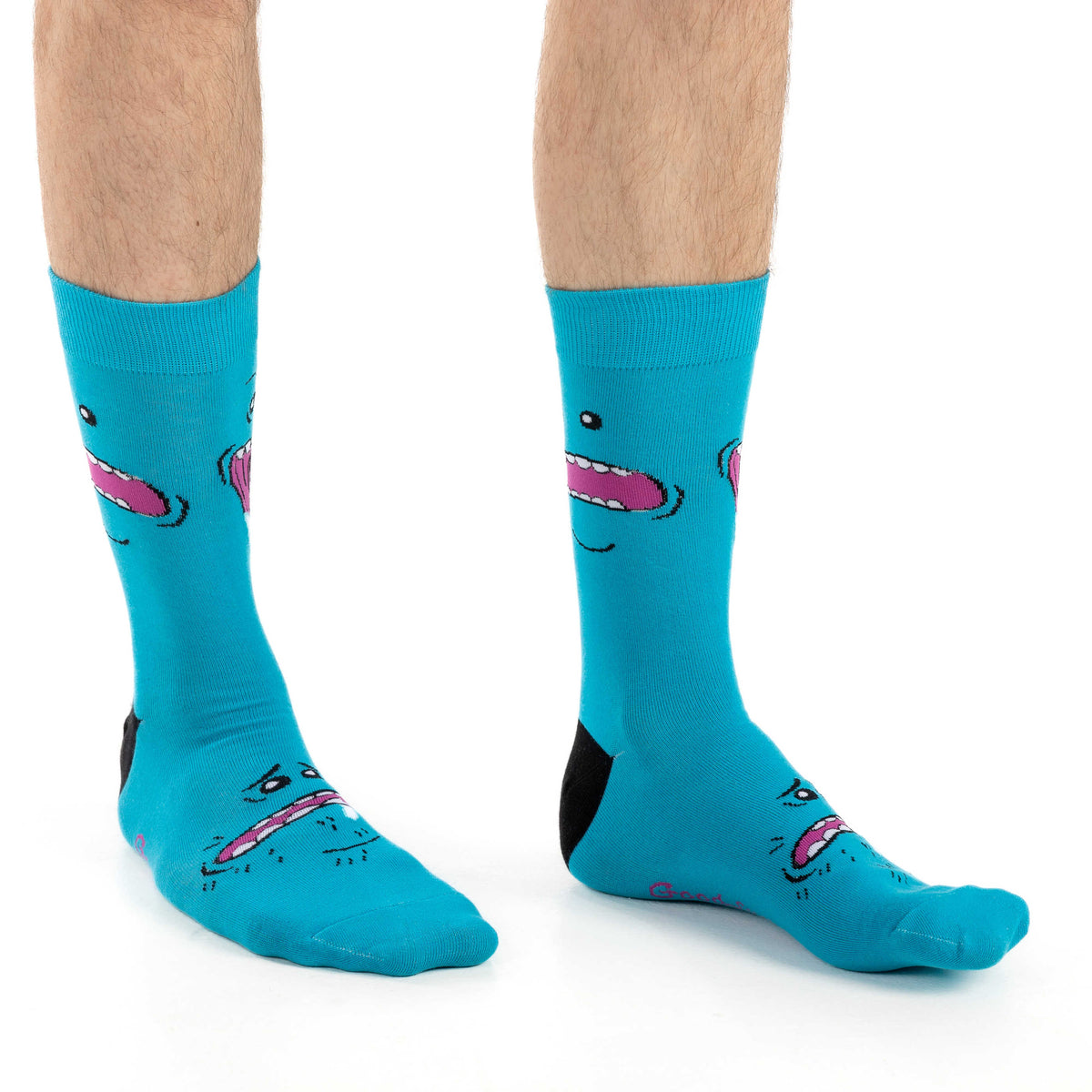 Men's Rick and Morty, Mr. Meeseeks Face Socks